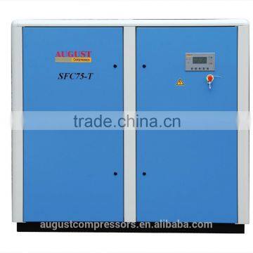 SFC75-TC 75KW/100HP 13 BAR AUGUST Variable Frequency Air Cooled Screw Air Compressor Variable Speed Drive photo-5