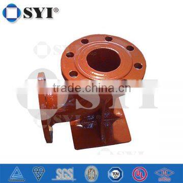 Ductile Iron 90 degrees Double Flanged Duckfoot Bend