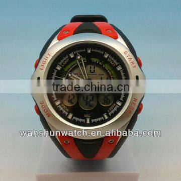 2013 Hot Sale Mens Girls Black RED Sports Wrist Watches