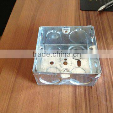 3x3way metal electrical junction box