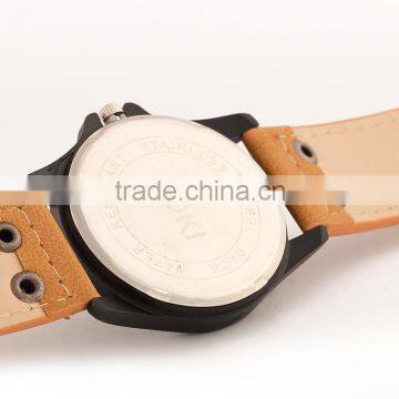 Branded SOKI Brown Military Army Date Watch Mens Leather Band Wristwatch Fashion China Supplier photo-6