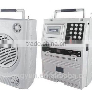 portable wireless PA amplifier, wireless PA system, FM/USB record amplifier