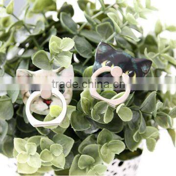 Factory Price Smart Slim Metal KickStand Holder For Cell Phone 360 Degree Rotation Ring Buckles Cat Phone Holder photo-4