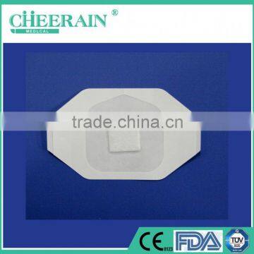 Breathable Iv Medical Transparent Adhesive Island Dressing