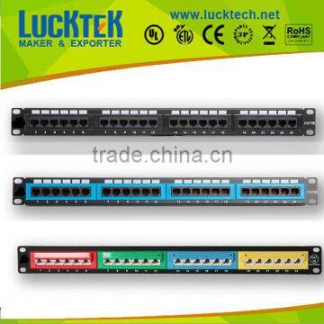 CAT.5E/CAT.6/CAT.6A Patch Panel 24 PORTS