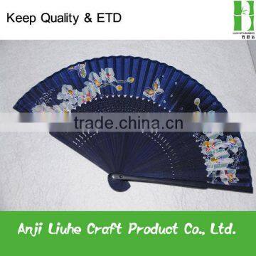 favourite gifts cheap craft silk folding promition fan