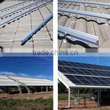 Single column mounted solar panel bracket for pv farm