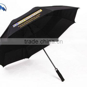 Umbrellas Type Nubrella Umbrella Polyester Material and Umbrellas Type Golf Umbrella Doulbe Canopy 64"