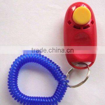 Dog toy manufacturer plastic dog clicker training toy