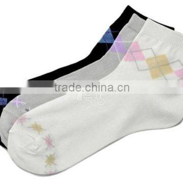 single color Light Weight Ergonomic Design cotton girls socks