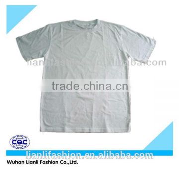 cheap customized men/ women short sleeve plain t-shirt wholesale