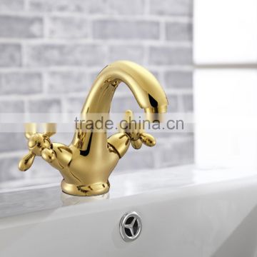 Factory Antique Bronze Golden Wash Basin Taps