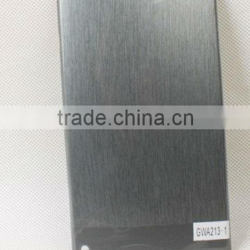 Metal Brush Pattern Water Transfer Printing Film Transparent Film - Metallic silver wire GWA213-1 WIDTH100CM