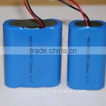 ICR18650 li-ion battery 3.7v 1500mah 2600MAH