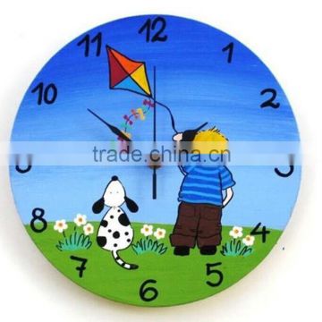 round wall clock decoration wall clock