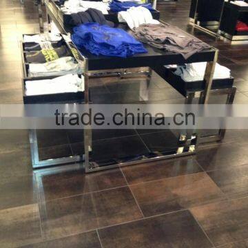 fashion metal clothing display table