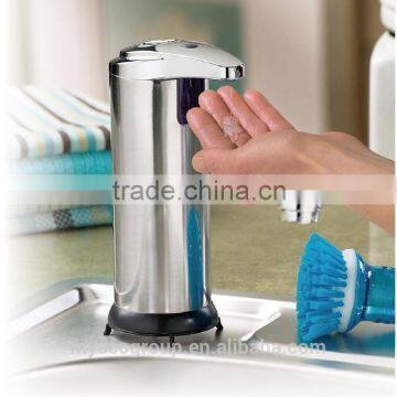 High quality stainless stell soap dispenser / automatic soap dispenser /infra red soap dispenser