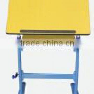 manual adjustment two level drafting table