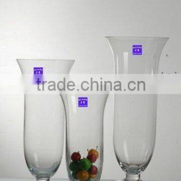 Tall Long glass Plate for fruit