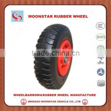 4.00-8 PU wheelbarrow wheels