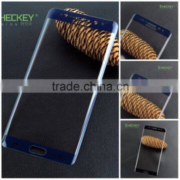 2016 wholesale high quality curved edge tempered glass screen protector for Samsung galaxy Note 7