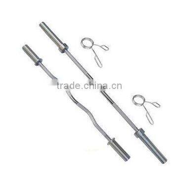 olympic chromed barbell bar/weight lifting/gym equipment