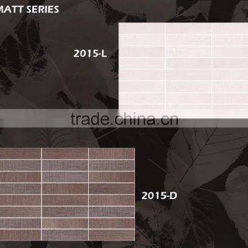 Decorative Wood Design Ceramic Wall Tiles India photo-5