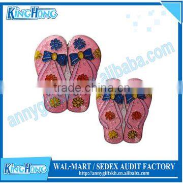 Hot sale metal slipper golf ball marker for ladies