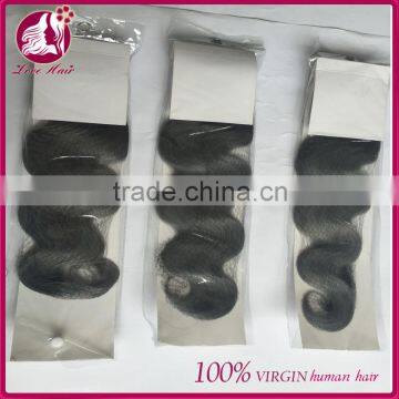 1B/silver two tone human hair weave cheap price virgin indian body wave hair free pack