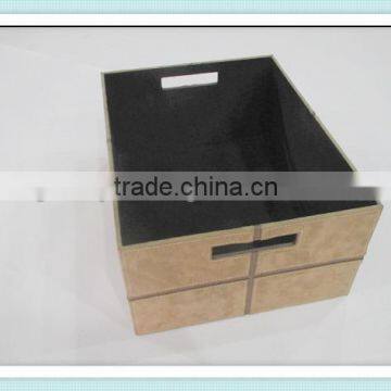 New PU leather CD decorative storage box