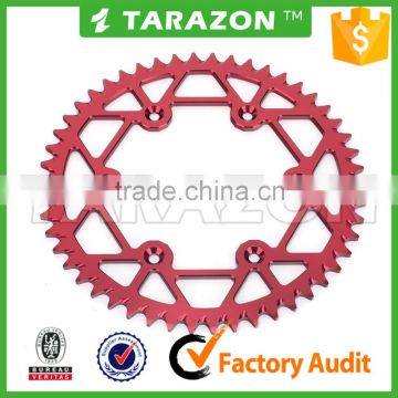 CNC Aluminium 33 - 55 Tooth Motorcycle Rear Sprocket for CRF250/450