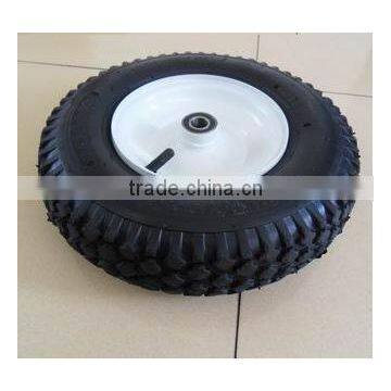 small rubber wheels and rims for lawn tractor
