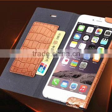 2015 Hot Sale Factory Price Crocodile Pattern Ultra Thin Case for Iphone 6/6 Plus