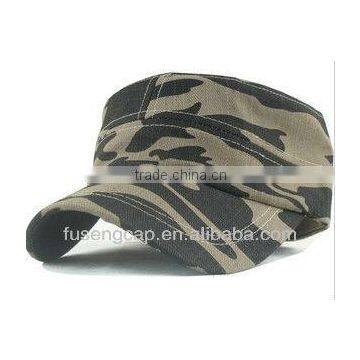 Promotion Price fashion brush cotton Army Military side cap