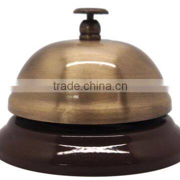 school ancient call bell for various calling A12-D02 3.5" diameter bronze plated (A601)