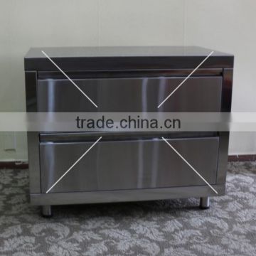 Outdoor barbecue island stainless drawer