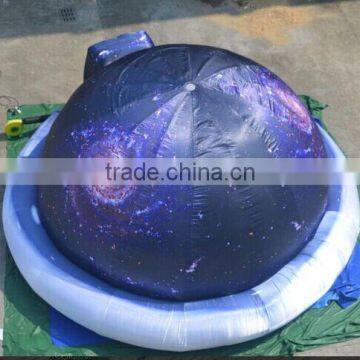 2016 Hot sale portable planetarium inflatable dome tent