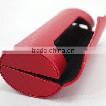 Newest Design PU Leather Glasses Pouch for Reading Glasses, Sunglasses