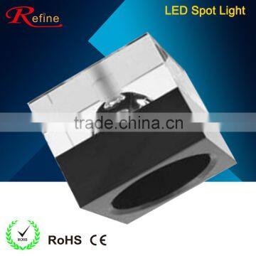 JCD9 Crystal Halogen Downlight Spot Light Plastic Ceiling Light Covers photo-3