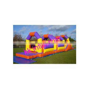 New Design inflatable bungee obstacle kids bouncy games