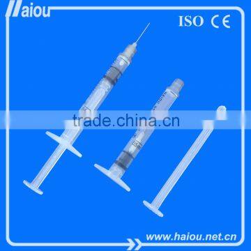 Safety syringe with PQS CE ISO (Jeringa, Seringa)