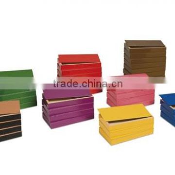 Wooden educational toys for montessori grammar filling boxes