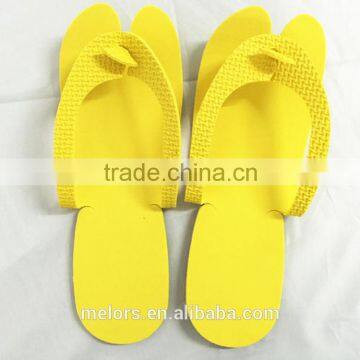 Melors custom eva Disposable Flip Flop eva disposable Summer sky blue anti-slip EVA slipper sandal