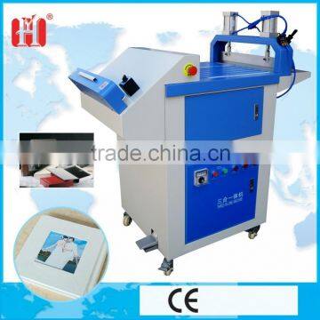 3 In 1 Pneumatic Photo Albums Making Machine -Creasing,Binding and Pressing Machine