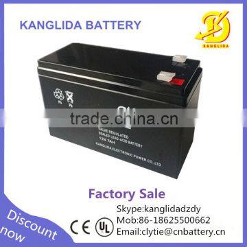 7ah Lead Acid Battery for Security Alarm System12v Maintenance Free Battery photo-2