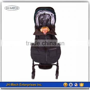 Washable 100% polyester warm baby footmuff for baby stroller