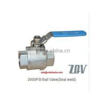 3000PSI Seal welded 2-PC Ball Valves