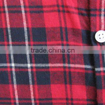 Latest Design Boys Two Tone 100%cotton Flannel Shirt