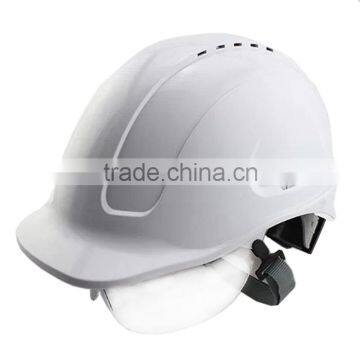 High Quality Comfortable ABS Safety Helmet with PC Eye protector