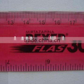 Wholesale Promotional 12' 30cm PVC Flexible Soft Ruler With Logo Printing photo-4